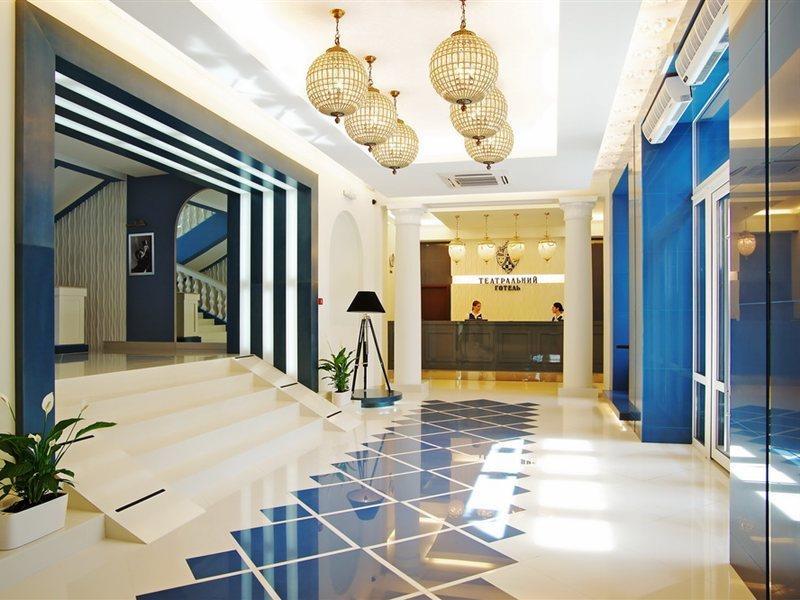 โรงแรมทีทราลนี Zaporizhia ภายนอก รูปภาพ